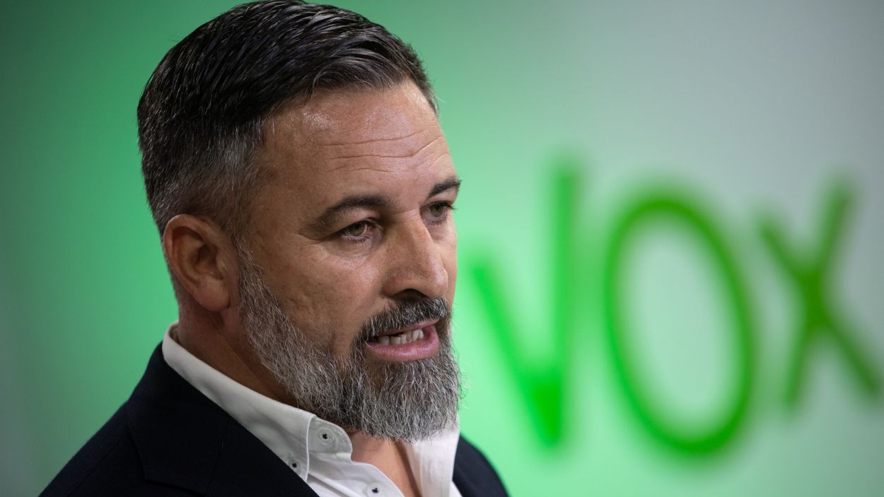 Santiago Abascal, presidente del partido político VOX