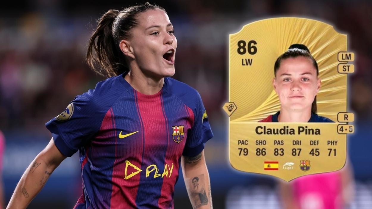 Claudia Pina desata la fiebe en el EA FC 26. EP