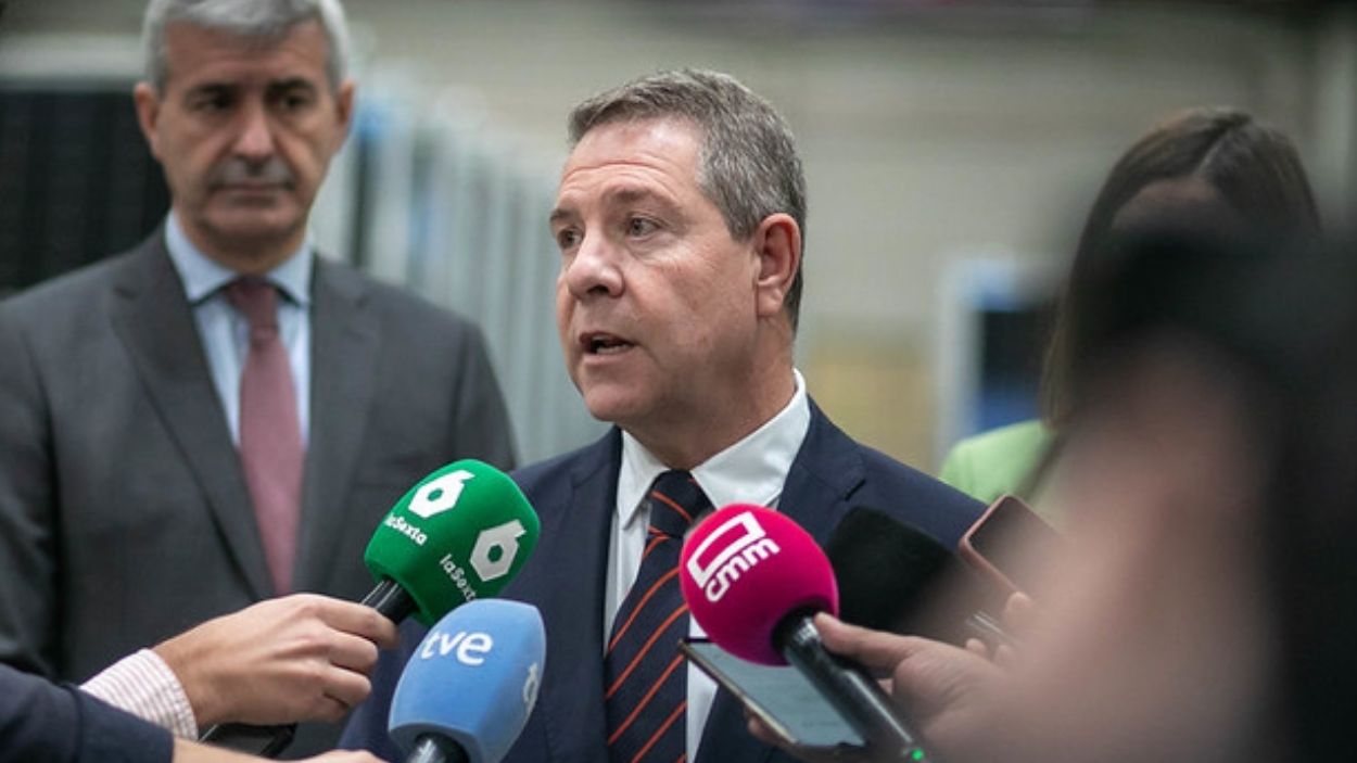 Emiliano García-Page, presidente de Castilla-La Mancha. JCCM.
