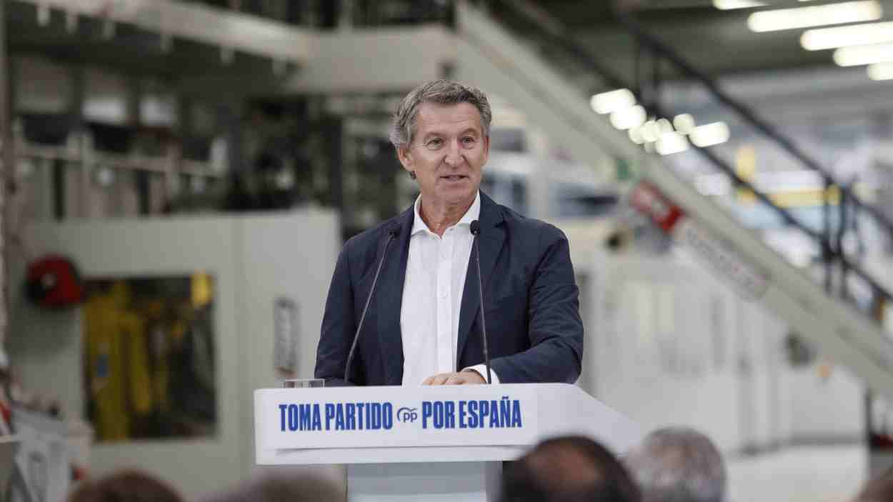 Feijóo miente con los impuestos. EP