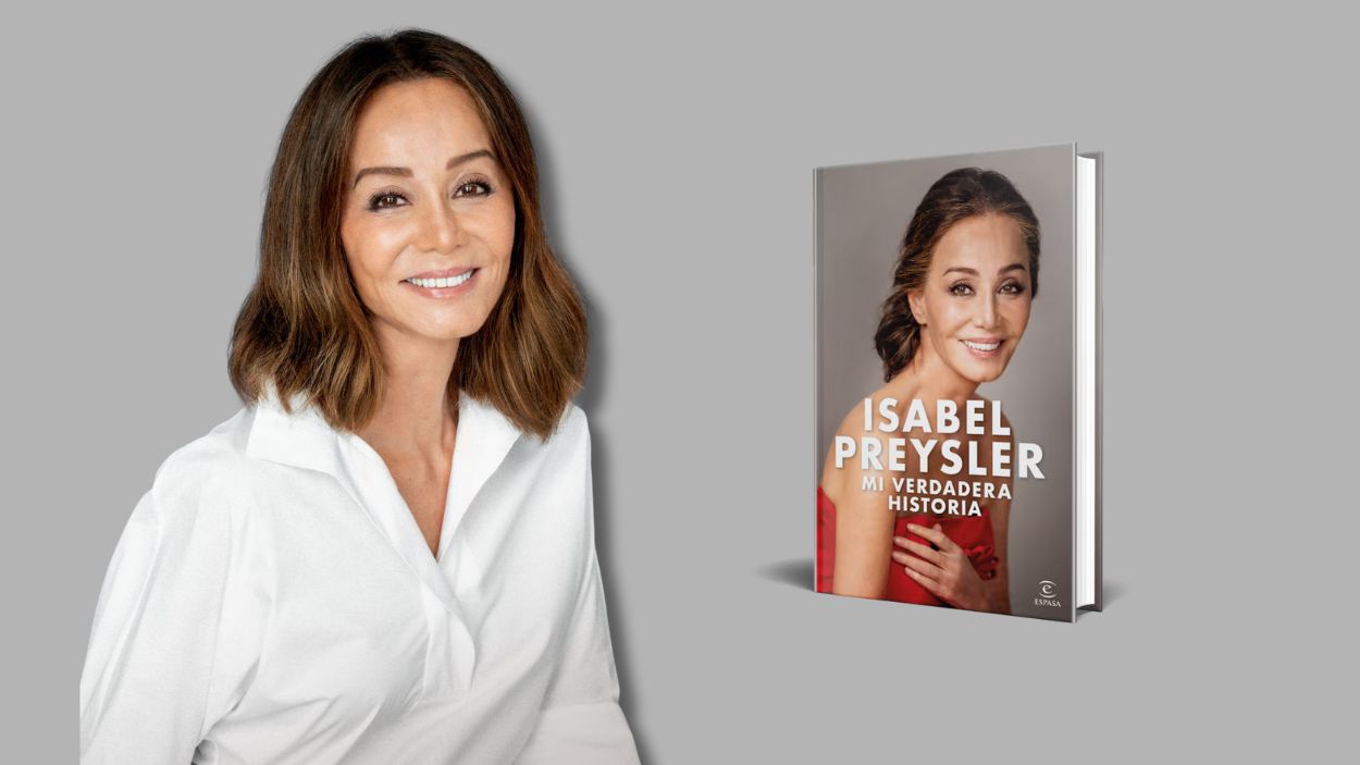 Isabel Preysler publica 'Mi verdadera historia'. Fotomontaje.