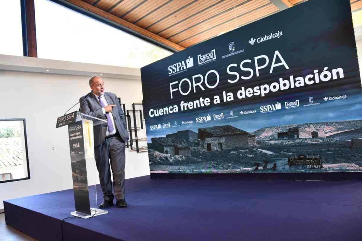 El vicepresidente del Gobierno de Castilla-La Mancha, José Luis Martínez Guijarro. JCCM.