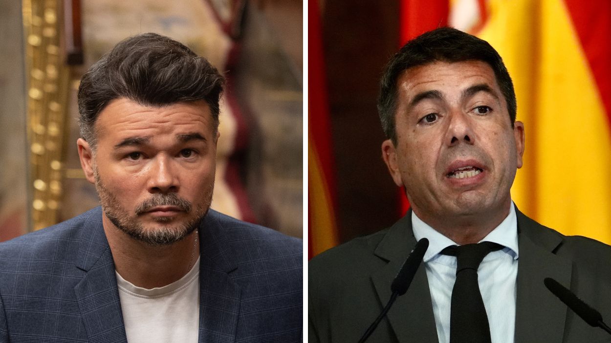 Fotomontaje de Gabriel Rufián y Carlos Mazón. Elaboración propia. (2)