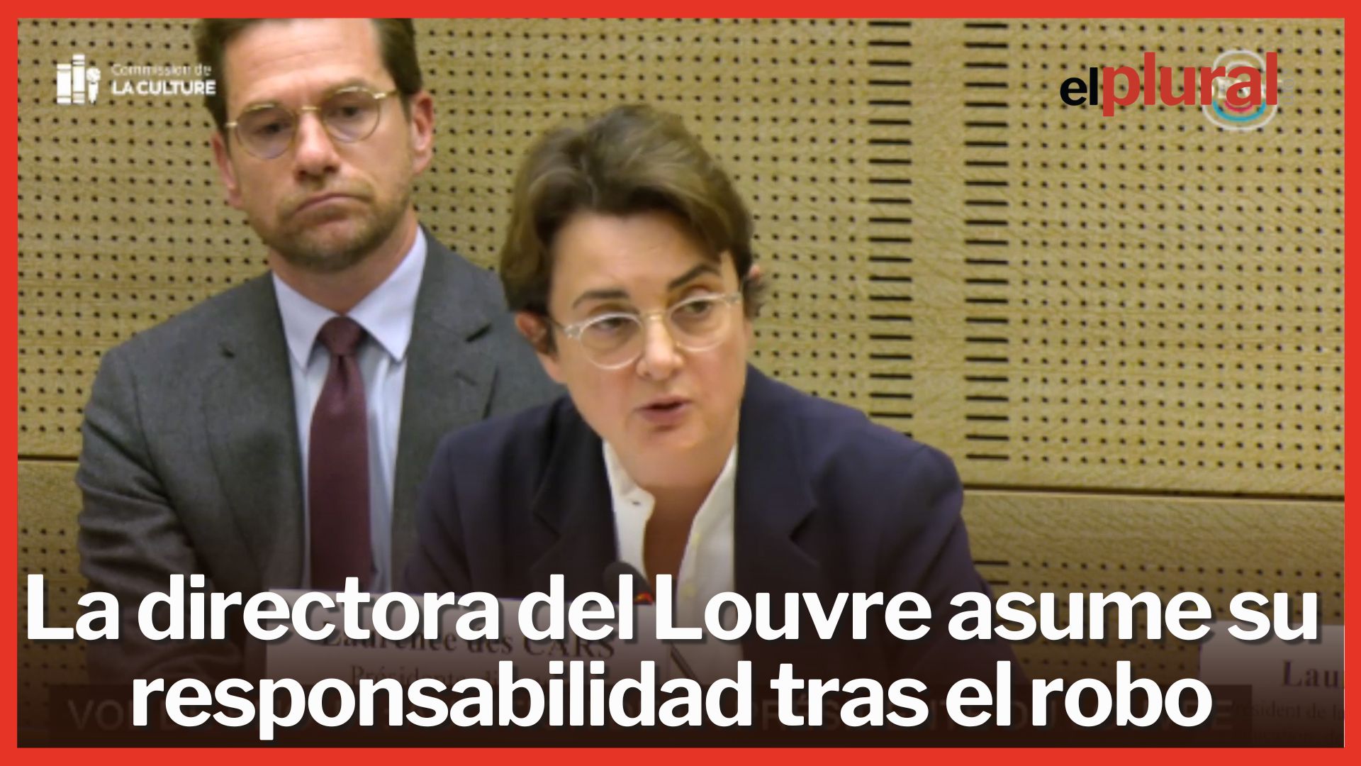 La directora del Museo Louvre reconoce su "responsabilidad" tras el robo