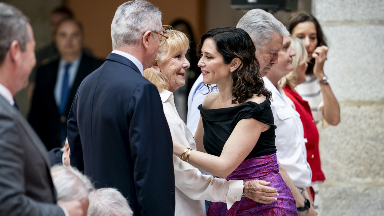 Esperanza Aguirre e Isabel Díaz Ayuso. EP