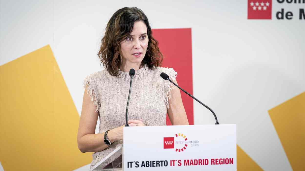 Ayuso presenta la memoria de resultados 2024 de Invest in Madrid Ayuso presenta la memoria de resultados 2024 de Invest in Madrid