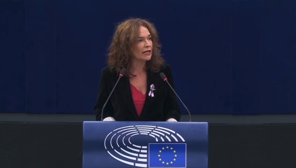 La eurodiputada Lina Gálvez, presidenta de la Comisión de Derechos de las Mujeres e Igualdad de Género, aborda en Bruselas la crisis sanitaria provocada por los fallos en los cribados de cáncer en Andalucía