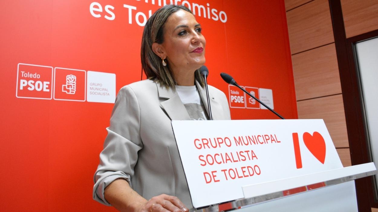 Laura Villacañas, concejal socialista en el Ayuntamiento de Toledo. PSOE Toledo.