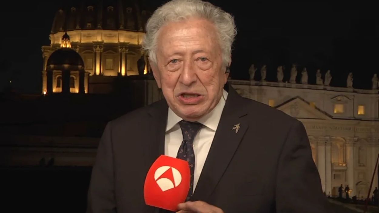 Antonio Pelayo, corresponsal de Antena 3 Noticias en Roma