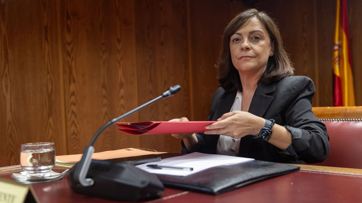La Gerente del Partido Socialista Obrero Español (PSOE), Ana María Fuentes Pacheco. EP. La Gerente del Partido Socialista Obrero Español (PSOE), Ana María Fuentes Pacheco. EP.