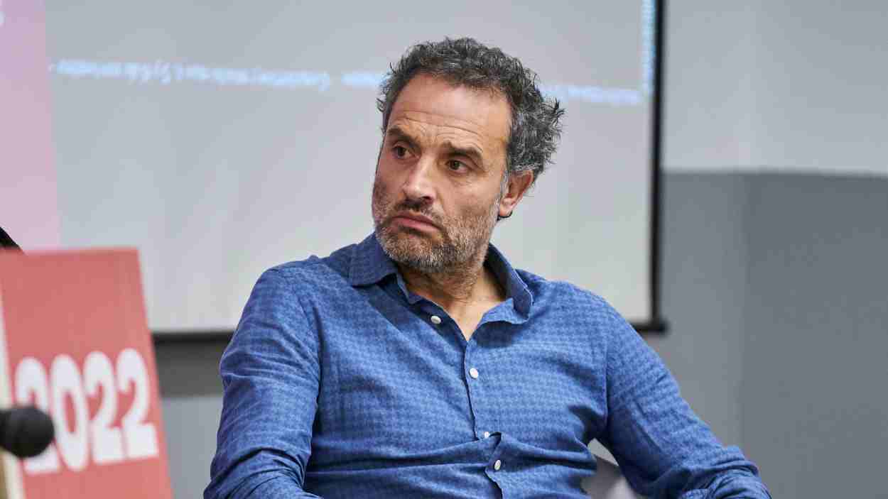 El actor Daniel Guzmán durante una conferencia. Europa Press
