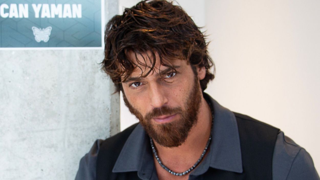 Can Yaman en la grabación de su primera serie en español con Secuoya Studios