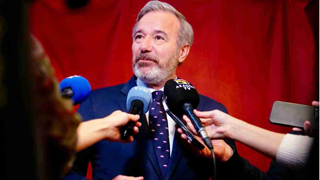 El presidente del Gobierno de Aragón, Jorge Azcón. Europa Press