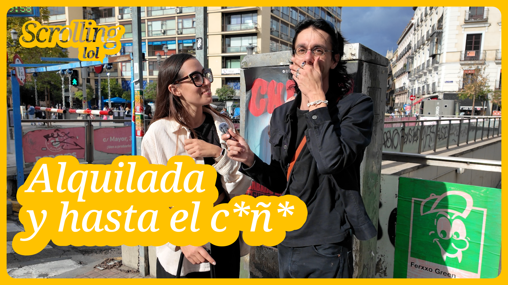 Alquilada y hasta el c*ñ*