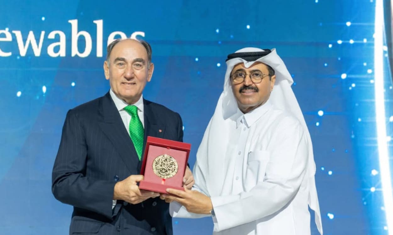 El presidente de Iberdrola, Ignacio Galán, recibe el Premio Internacional de Energía 2025 en la categoría “Lifetime Achievement for the Advancement of Renewables”  El presidente de Iberdrola, Ignacio Galán, recibe el Premio Internacional de Energía 2025 en la categoría “Lifetime Achievement for the Advancement of Renewables”