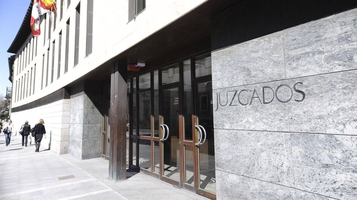 Fachada de los juzgados de Valladolid. EP.