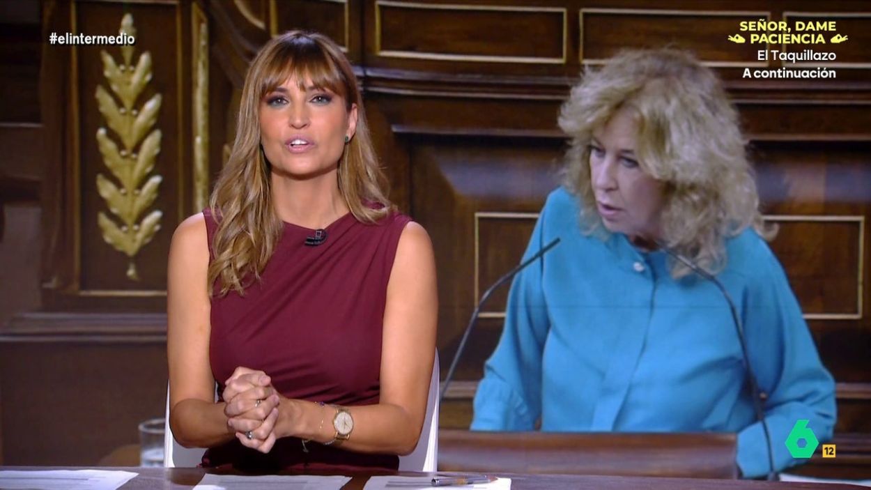 Sandra Sabatés en 'El Intermedio'. Atresmedia Sandra Sabatés en 'El Intermedio'. Atresmedia