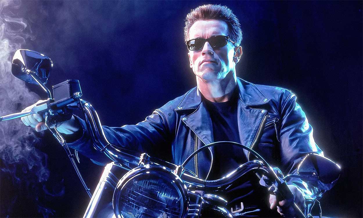 Arnold Schwarzenegger en Terminator 2