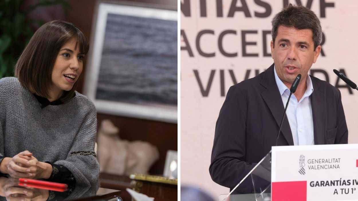Diana Morant acusa a Mazón de desviar el foco. EP