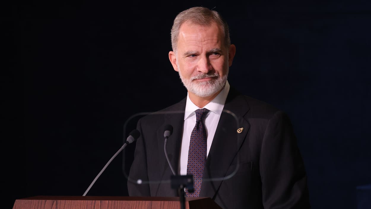 El Rey Felipe VI durante la ceremonia de los Premios Princesa de Asturias 2025. EP. El Rey Felipe VI durante la ceremonia de los Premios Princesa de Asturias 2025. EP.