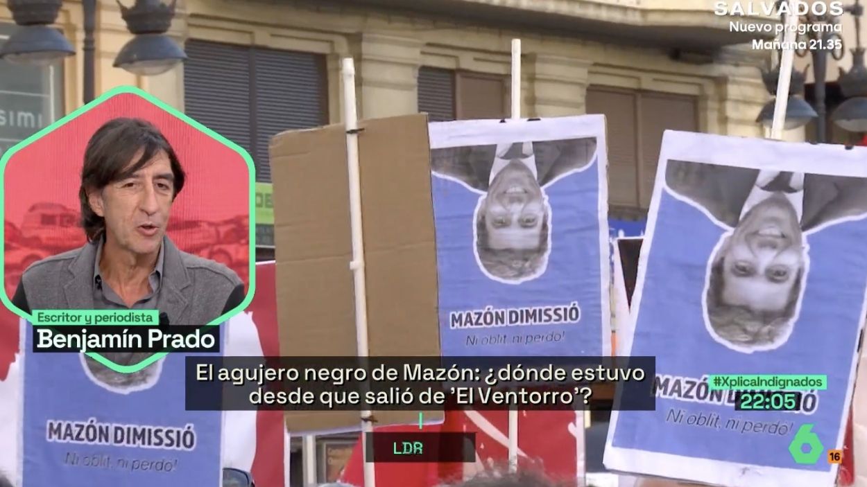 El escritor y poeta Benjamín Prado. laSexta. El escritor y poeta Benjamín Prado. laSexta.