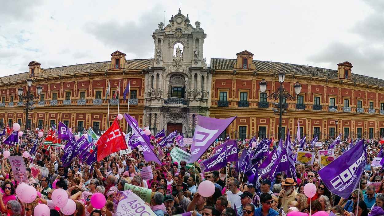 Imágenes de la concentración convocada por la asociación (Amama). A 26 de octubre de 2025 en Sevilla, Andalucía (España). EP. Imágenes de la concentración convocada por la asociación (Amama). A 26 de octubre de 2025 en Sevilla, Andalucía (España). EP.