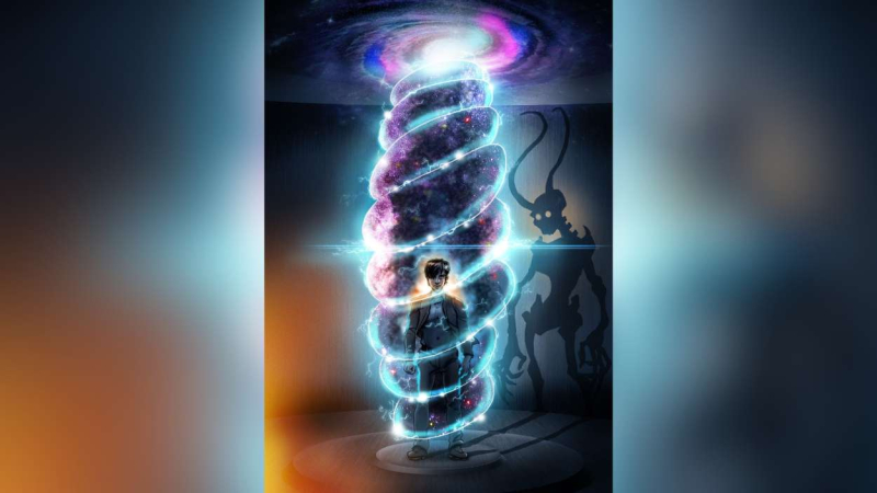 Ilustración Nepentes de 'La regeneración de Dios' de Ricardo Gudalupe Ilustración Nepentes de 'La regeneración de Dios' de Ricardo Gudalupe