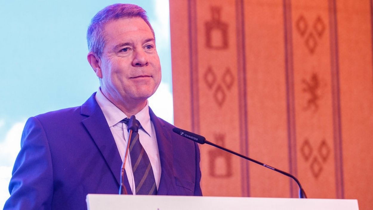 Emiliano García-Page, presidente de Castilla-La Mancha. JCCM.