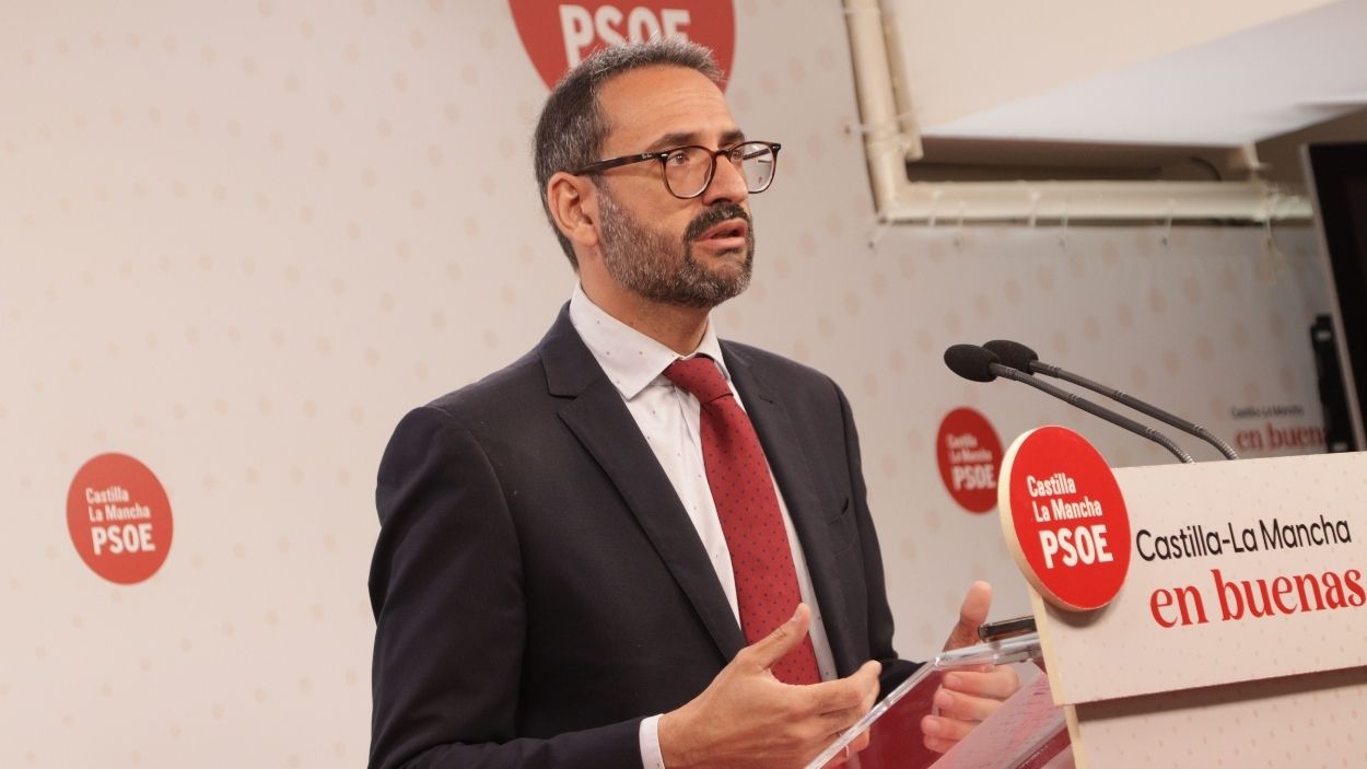 Sergio Gutiérrez, secretario de Organización del PSOE de Castilla-La Mancha. Archivo EP. Sergio Gutiérrez, secretario de Organización del PSOE de Castilla-La Mancha. Archivo EP.