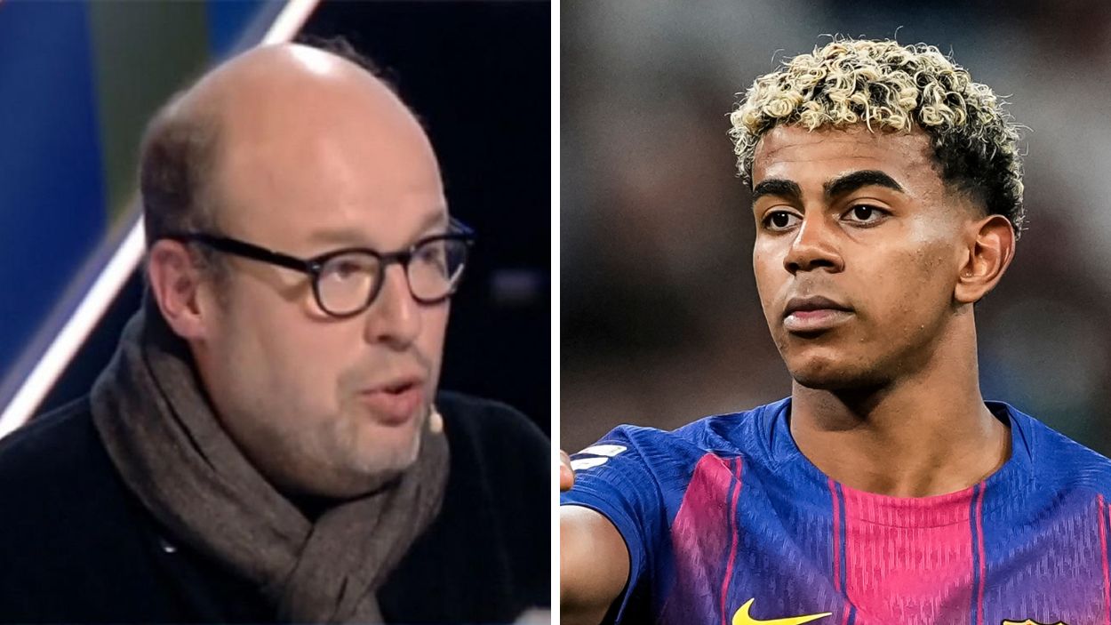 Salvador Sostres y Lamine Yamal. EP