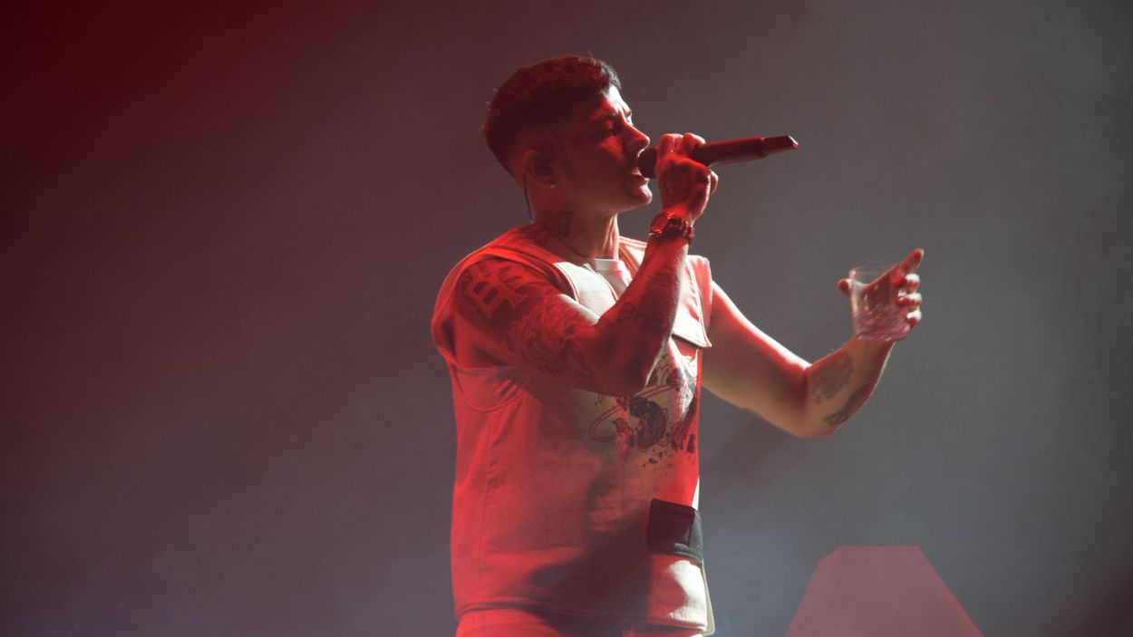 Duki arrasa en el Movistar Arena. Amanda Ramos.