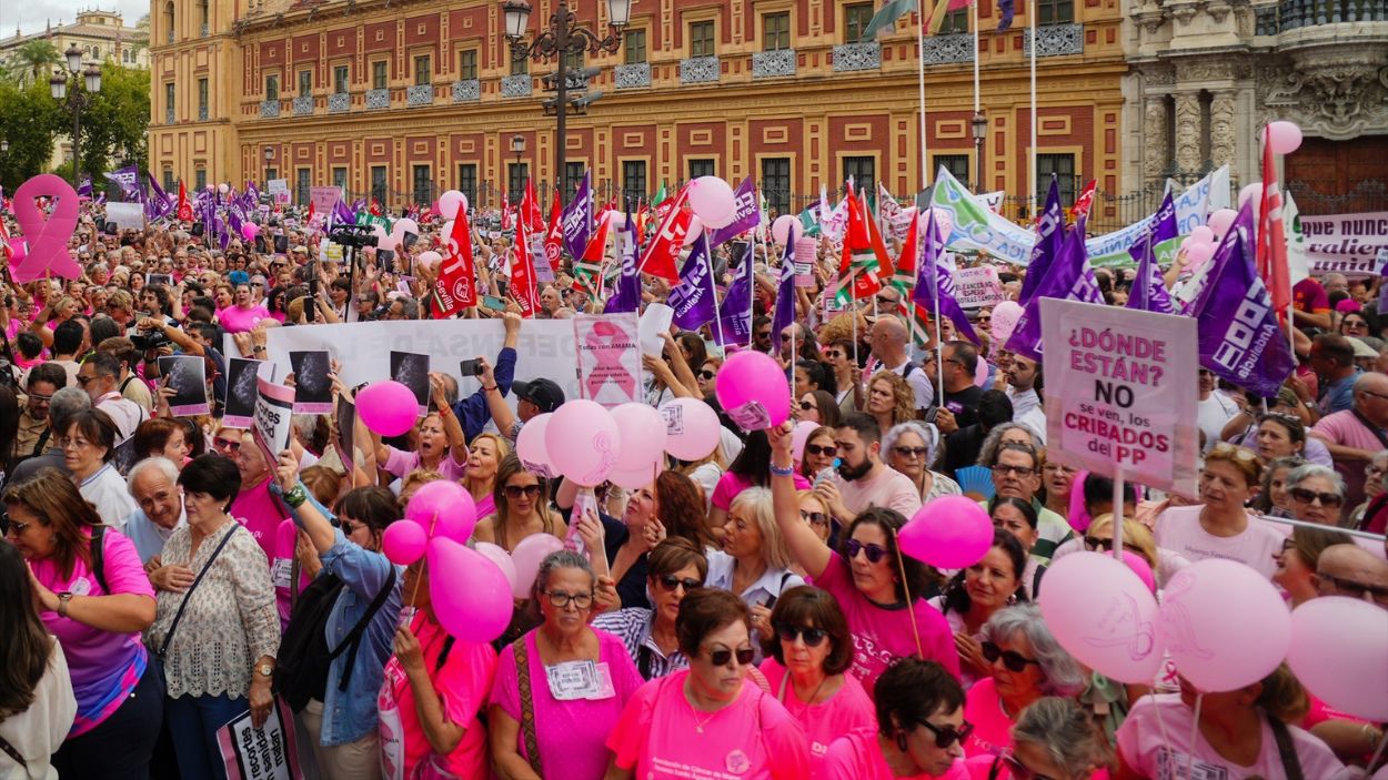Concentración Amama en Sevilla domingo 26 de octubre / EP Concentración Amama en Sevilla domingo 26 de octubre / EP