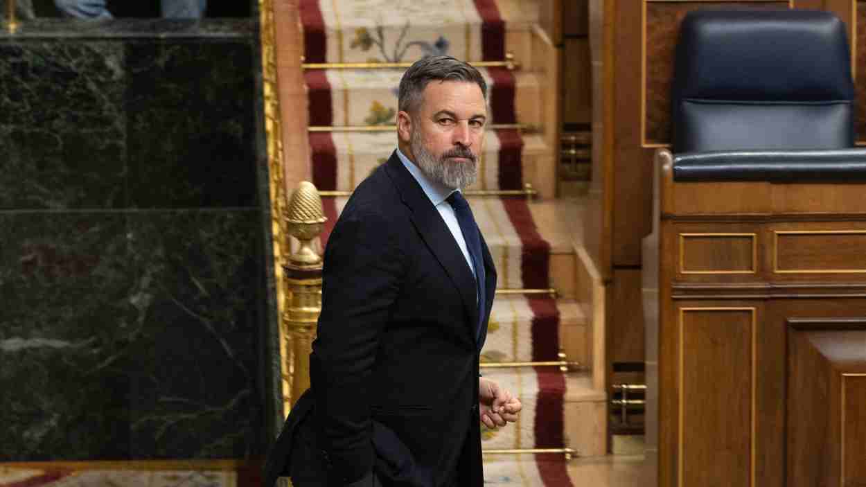 El presidente de VOX, Santiago Abascal. Europa Press El presidente de VOX, Santiago Abascal. Europa Press