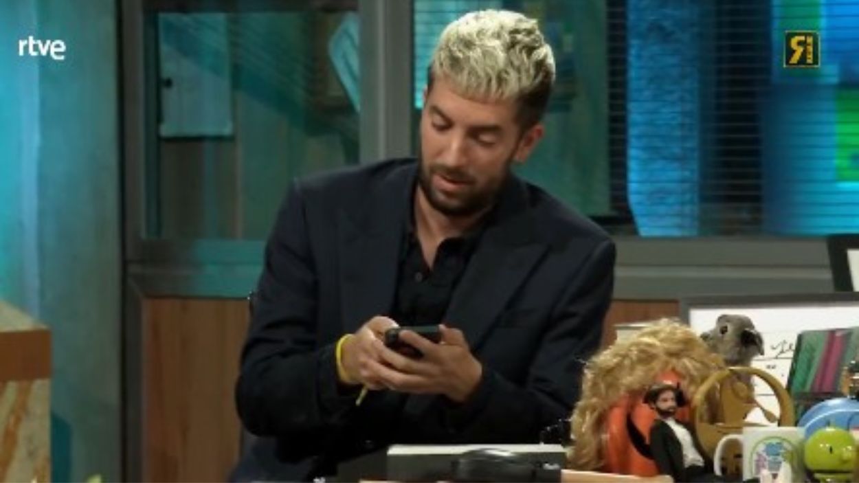 David Broncano en 'La Revuelta'. TVE David Broncano en 'La Revuelta'. TVE