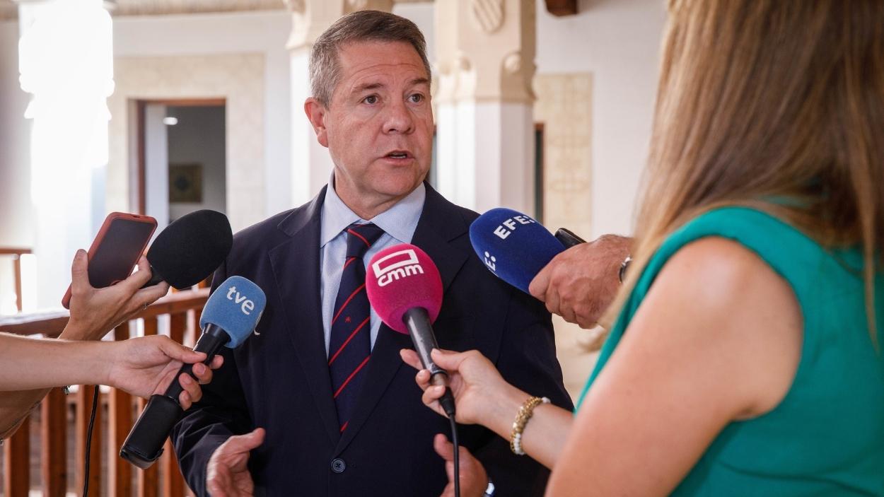 Emiliano García-Page, presidente de Castilla-La Mancha. Archivo EP.