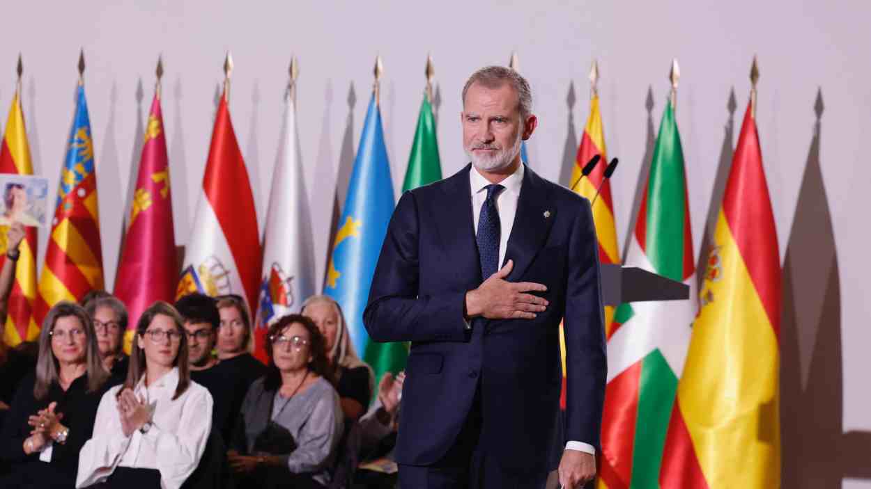 Felipe VI honra la memoria de las víctimas de la DANA. EP Felipe VI honra la memoria de las víctimas de la DANA. EP