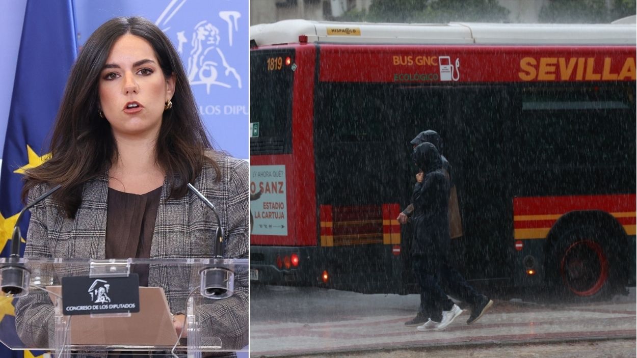 Pepa Millán (Vox) ataca la gestión de las inundaciones en Sevilla / EP Pepa Millán (Vox) ataca la gestión de las inundaciones en Sevilla / EP