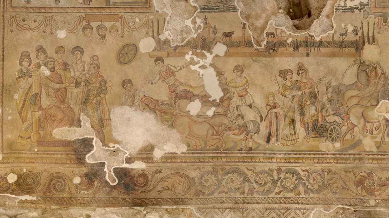 Villa Romana de Noheda, Villar de Domingo García, Cuenca. Foto: ©Yacimiento Arqueológico de Noheda Villa Romana de Noheda, Villar de Domingo García, Cuenca. Foto: ©Yacimiento Arqueológico de Noheda