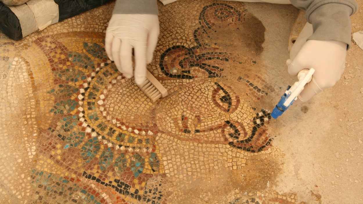 Villa Romana de Noheda, Villar de Domingo García, Cuenca. Foto: ©Yacimiento Arqueológico de Noheda Villa Romana de Noheda, Villar de Domingo García, Cuenca. Foto: ©Yacimiento Arqueológico de Noheda