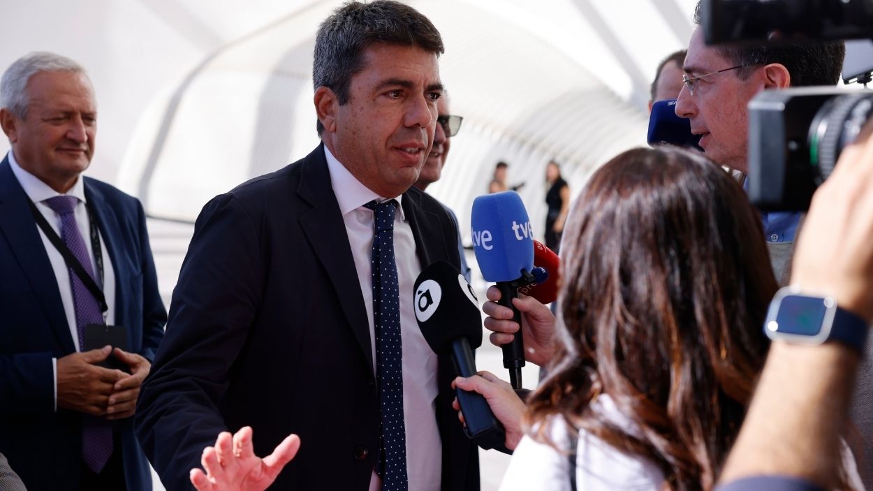 El presidente de la Generalitat valenciana, Carlos Mazón. EP. El presidente de la Generalitat valenciana, Carlos Mazón. EP.