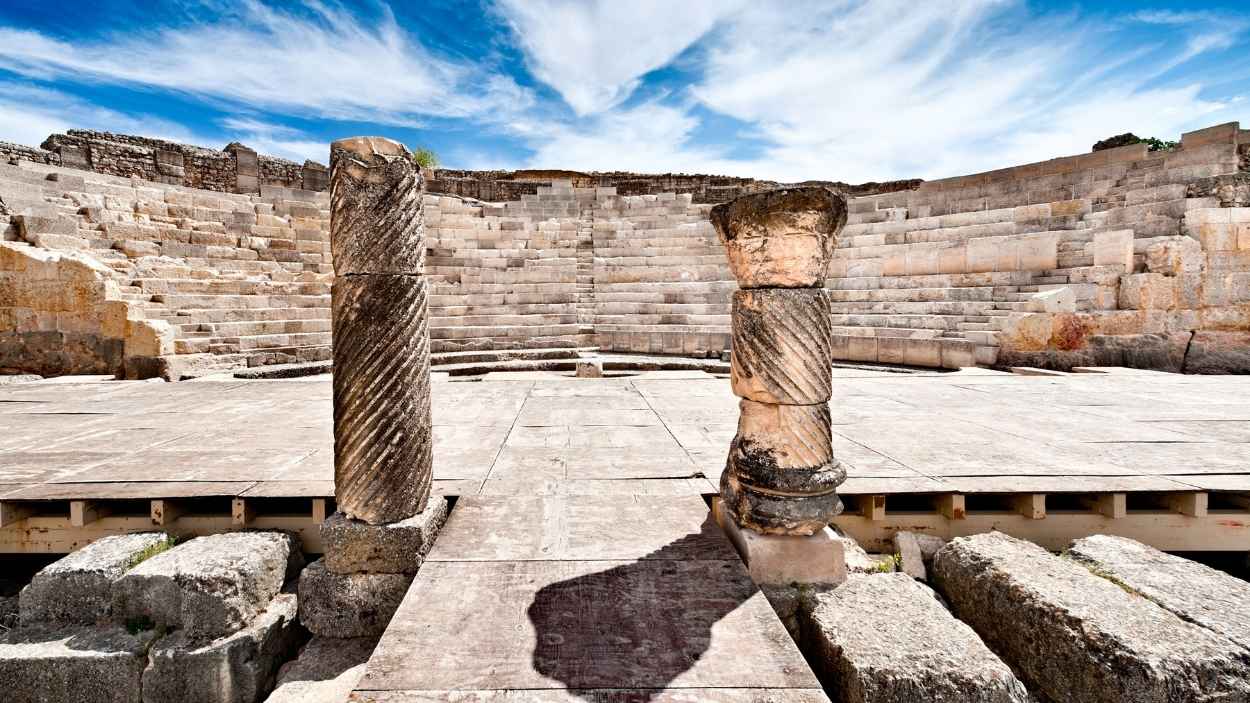 Teatro Romano de Segóbriga, Cuenca. Teatro Romano de Segóbriga, Cuenca.