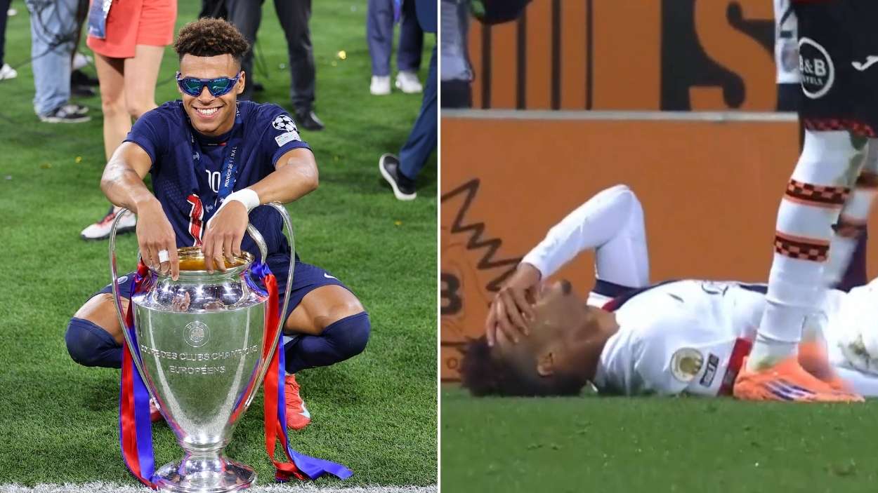 La maldición del MVP de la final de la Champions ataca de nuevo Desiré Doué, el último en caer La maldición del MVP de la final de la Champions ataca de nuevo Desiré Doué, el último en caer