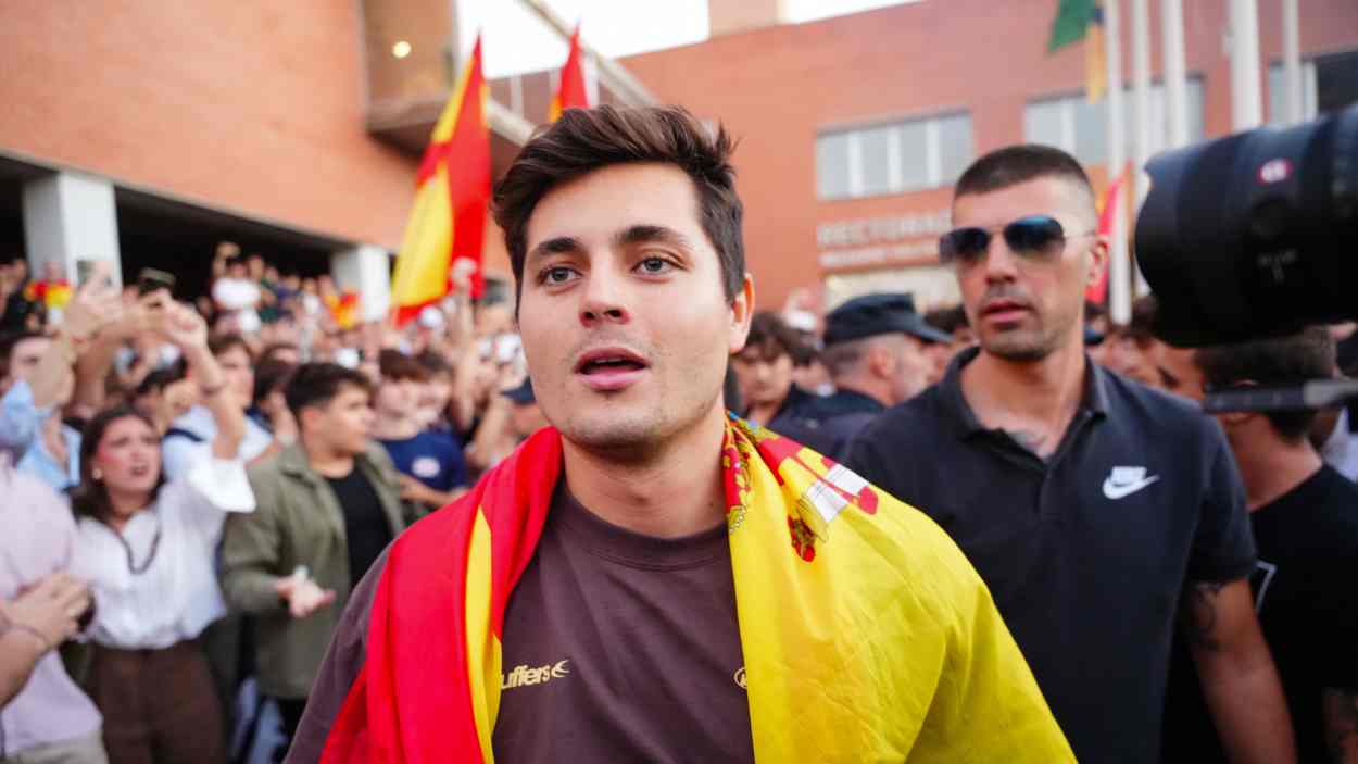 Vito Quiles cancela su acto en Navarra. EP Vito Quiles cancela su acto en Navarra. EP