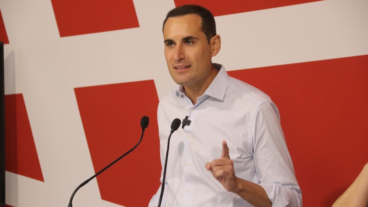 El secretario general del PSOE de Jaén, Juan Latorre