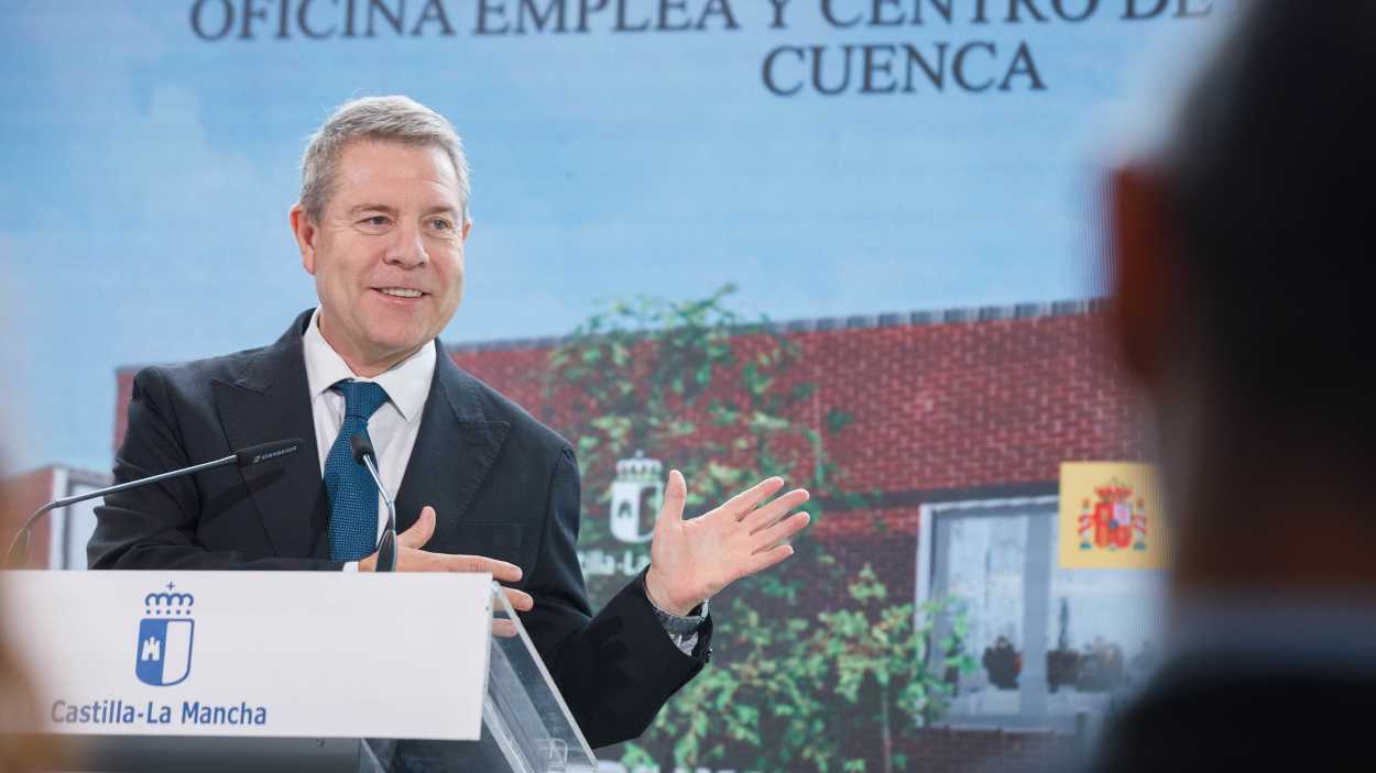 El presidente del Gobierno de Castilla-La Mancha, Emiliano García-Page. JCCM. El presidente del Gobierno de Castilla-La Mancha, Emiliano García-Page. JCCM.