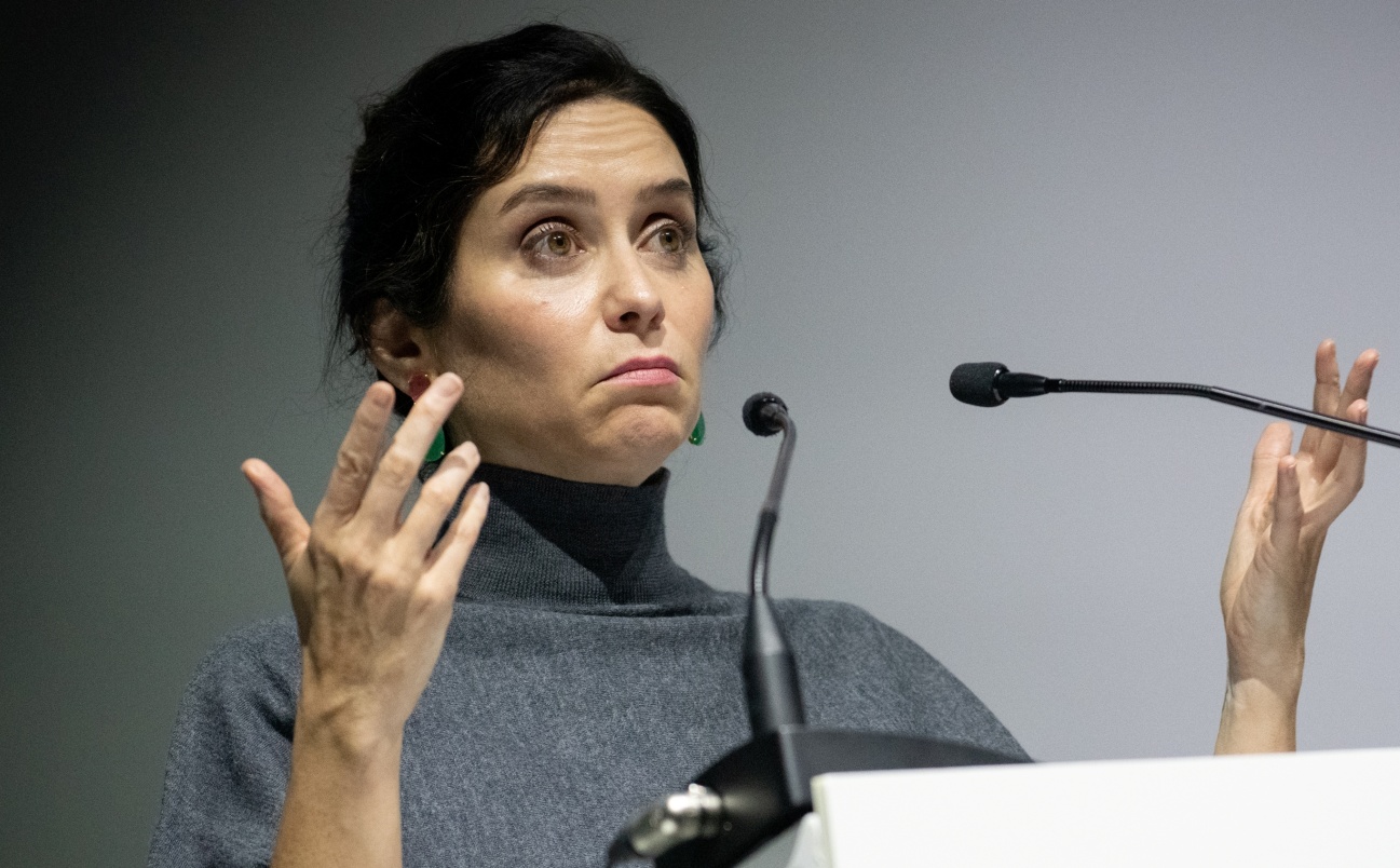 La presidenta de la Comunidad de Madrid, Isabel Díaz Ayuso. (Foto: EP)