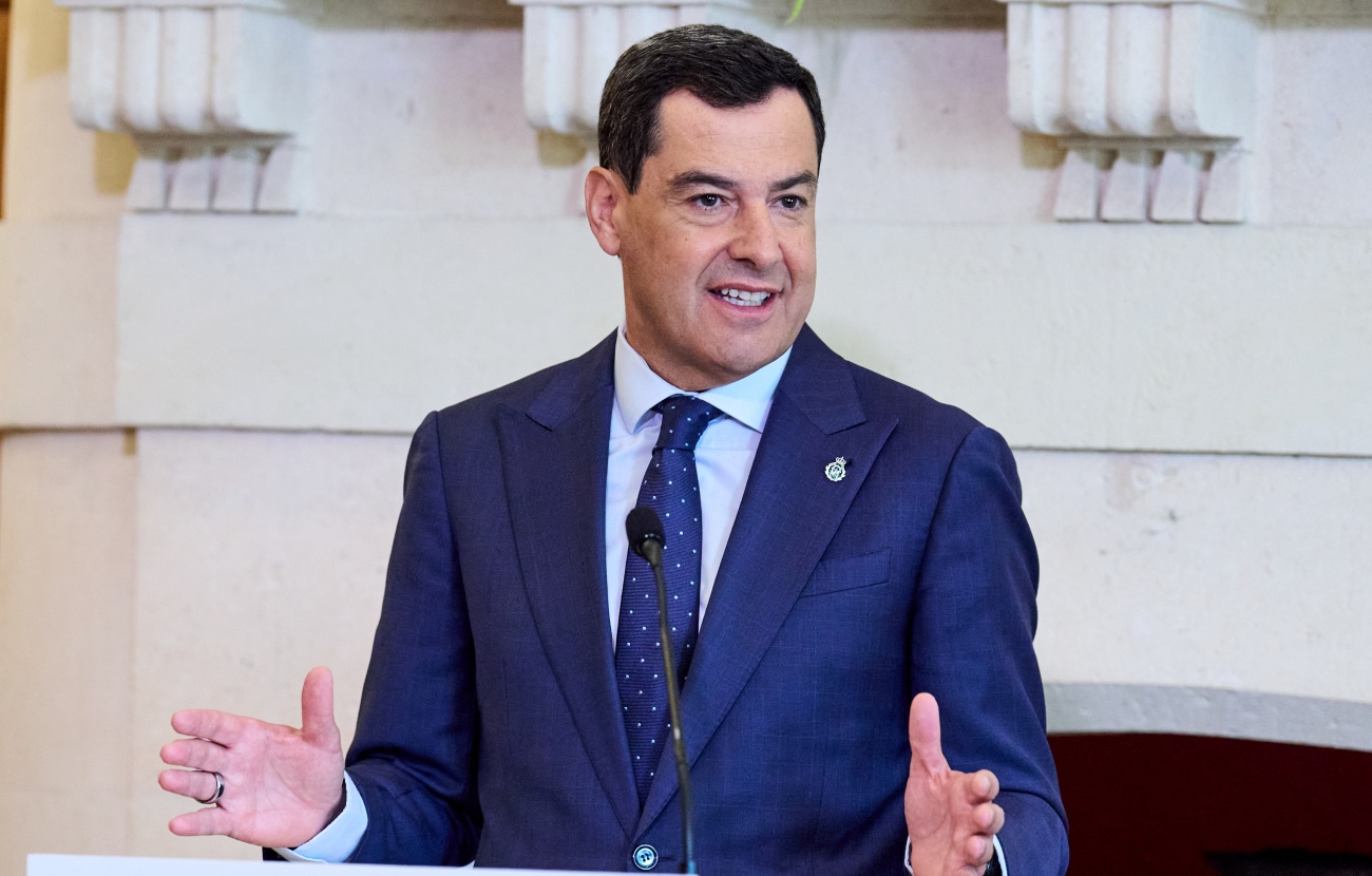 El presidente de Andalucía, Juan Manuel Moreno Bonilla. (Foto: EP)
