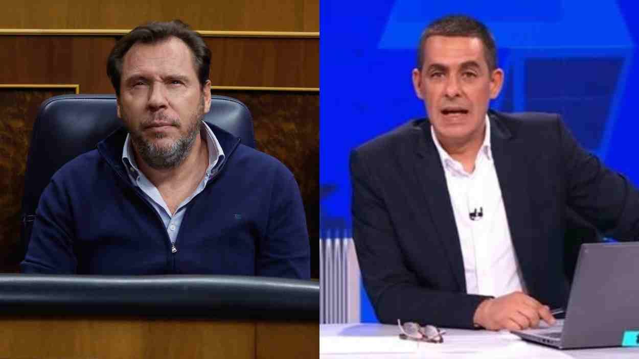 El ministro Oscar Puente y Antonio Naranjo El ministro Oscar Puente y Antonio Naranjo