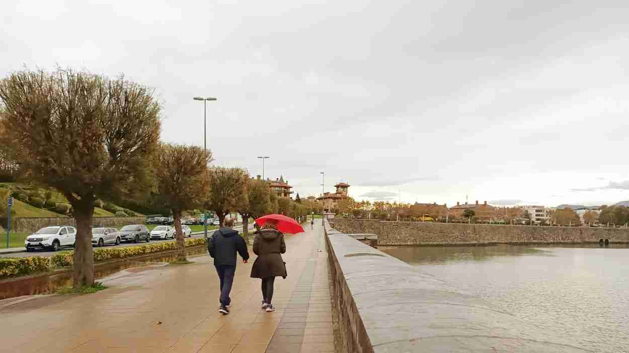 Lluvia en Euskadi. Europa Press