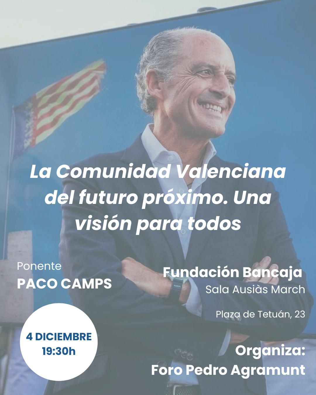Francisco Camps zarandea el tablero valenciano con un acto multitudinario en el momento de máxima debilidad de Mazón. Francisco Camps zarandea el tablero valenciano con un acto multitudinario en el momento de máxima debilidad de Mazón.